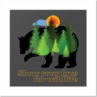 Show your love for wildlife Posters and Art